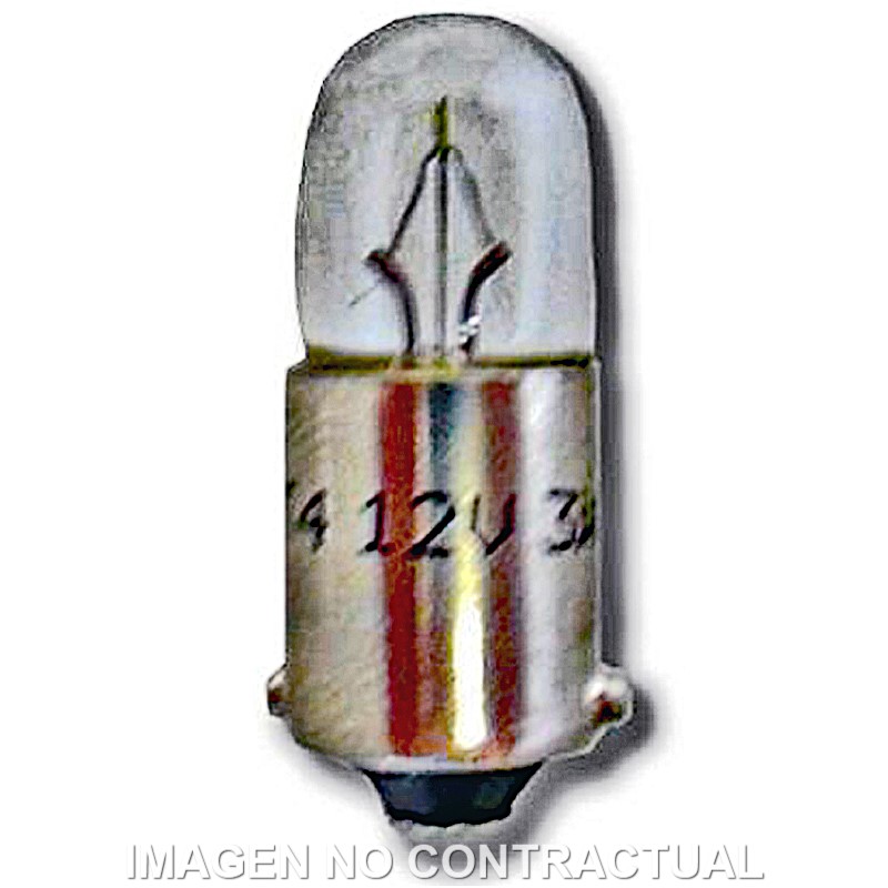 Lámpara Hert posición/tablero Tubular control 12V 4W Lámpara Hert posición/tablero Tubular control 12V 4W
