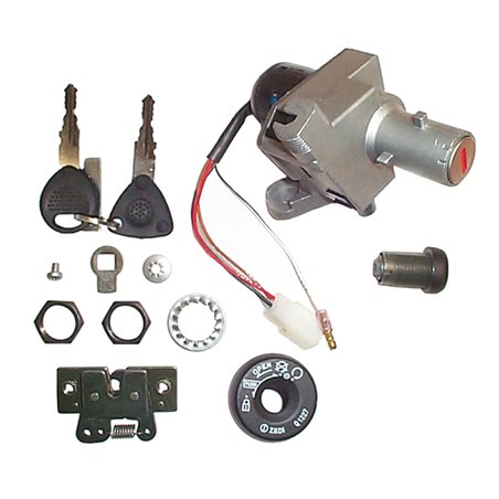 JUEGO DE CERRADURAS DERBI GP1 LOW SEAT EURO3 250 2007 - 2008