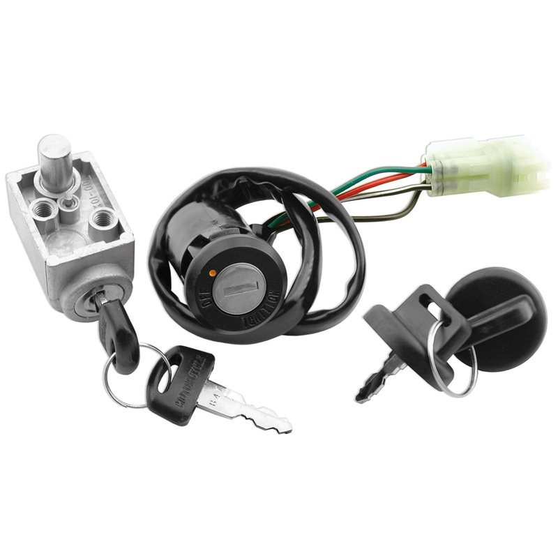 JUEGO DE CERRADURAS KYMCO 50 MXER / MXU 50 2002 - 2007 JUEGO DE CERRADURAS KYMCO 50 MXER / MXU 50 2002 - 2007