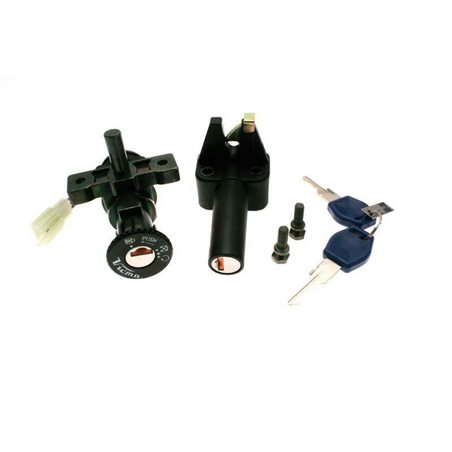 JUEGO DE CERRADURAS MBK BOOSTER ORIGINAL , SPITIT EURO2, SPIRIT 50 2003 -