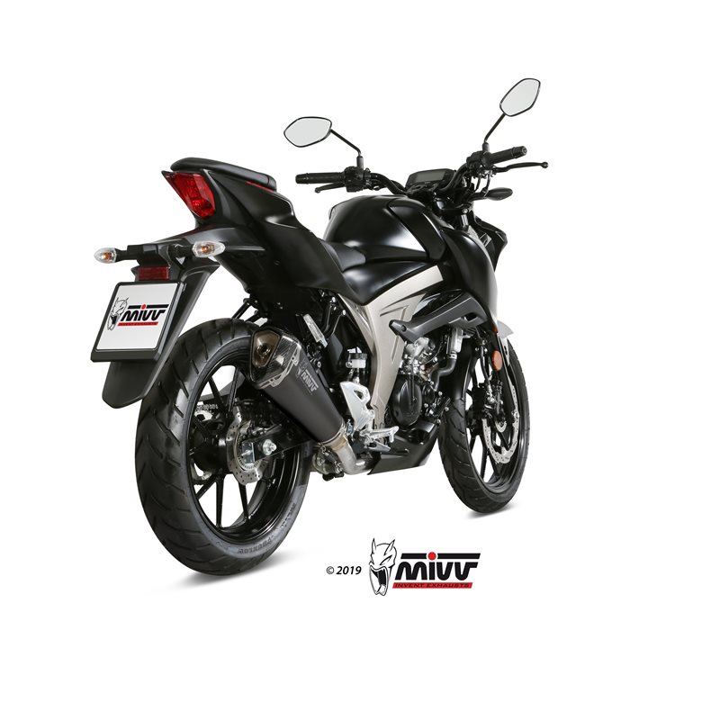 SUZUKI GSX-R 125 2017 DELTA RACE ALUMINIO NEGRO LINEA COMPLETA 1x1 SUZUKI GSX-R 125 2017 DELTA RACE ALUMINIO NEGRO LINEA COMPLETA 1x1