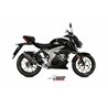 SUZUKI GSX-S 125 2017  SUONO ALUMINIO NEGRO LINEA COMPLETA 1x1