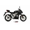 SUZUKI GSX-S 125 2017  DELTA RACE INOX COPA CARBONO LINEA COMPLETA 1x1