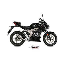 SUZUKI GSX-S 125 2017  MK3 INOXIDABLE LINEA COMPLETA 1x1