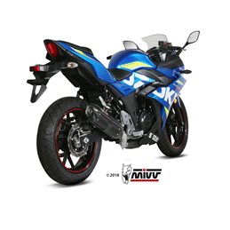 SUZUKI GSX 250 R 2017  SUONO ALUMINIO NEGRO
