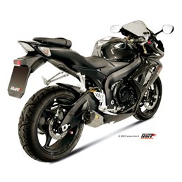 SUZUKI GSX-R 600 2006  2007 SUONO INOX COPA CARBONO