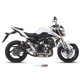 SUZUKI GSR 750 2011  2016 DOUBLE GUN ALUMINIO NEGRO