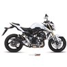 SUZUKI GSR 750 2011  2016 DOUBLE GUN ALUMINIO NEGRO