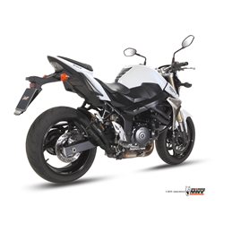 SUZUKI GSR 750 2011  2016 DOUBLE GUN ALUMINIO NEGRO