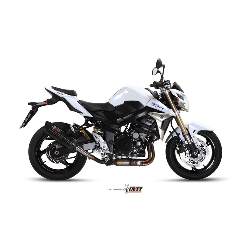 SUZUKI GSR 750 2011 2016 SUONO ALUMINIO NEGRO SUZUKI GSR 750 2011 2016 SUONO ALUMINIO NEGRO