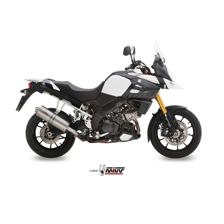 SUZUKI DL V-STROM 1000 2014  OVAL INOXIDABLE