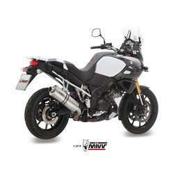 SUZUKI DL V-STROM 1000 2014  OVAL INOXIDABLE