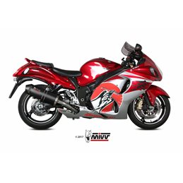 SUZUKI GSX-R 1300 HAYABUSA 2008  OVAL CARBONO COPA CARBONO 2 SILENCIOSOS