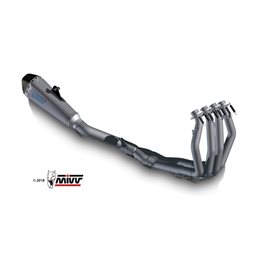 SUZUKI GSX-R 1300 HAYABUSA 2008  DELTA RACE FULL TITANIO COPA CARBONO LINEA COMPLETA 4x2x1