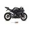 YAMAHA YZF R125 2014  2018 GP ALUMINIO NEGRO LINEA COMPLETA 1x1