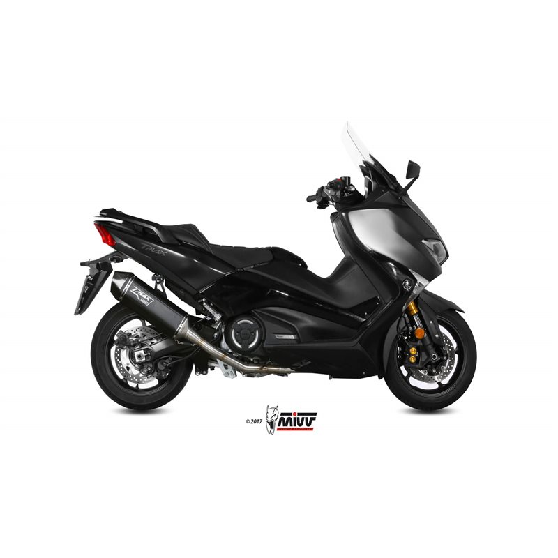 YAMAHA T-MAX 530 2017 SPEED EDGE ALUMINIO NEGRO LINEA COMPLETA 2x1 YAMAHA T-MAX 530 2017 SPEED EDGE ALUMINIO NEGRO LINEA COMPLETA 2x1