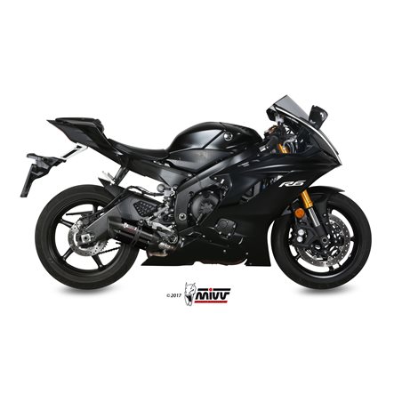 YAMAHA YZF 600 R6 2017  SUONO ALUMINIO NEGRO