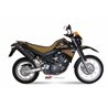 YAMAHA XT 660 X/R 2004  2016 SUONO ALUMINIO NEGRO 2 SILENCIOSOS