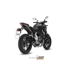 YAMAHA MT-07 2014  OVAL CARBONO COPA CARBONO LINEA COMPLETA 2x1