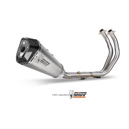 YAMAHA MT-07 2014  DELTA RACE INOX COPA CARBONO LINEA COMPLETA 2x1