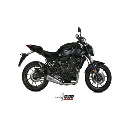 YAMAHA MT-07 2014  DELTA RACE INOX COPA CARBONO LINEA COMPLETA 2x1