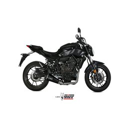 YAMAHA MT-07 2014  DELTA RACE ALUMINIO NEGRO LINEA COMPLETA 2x1
