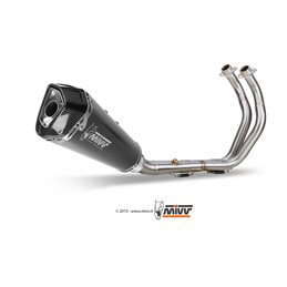 YAMAHA MT-07 2014  DELTA RACE ALUMINIO NEGRO LINEA COMPLETA 2x1