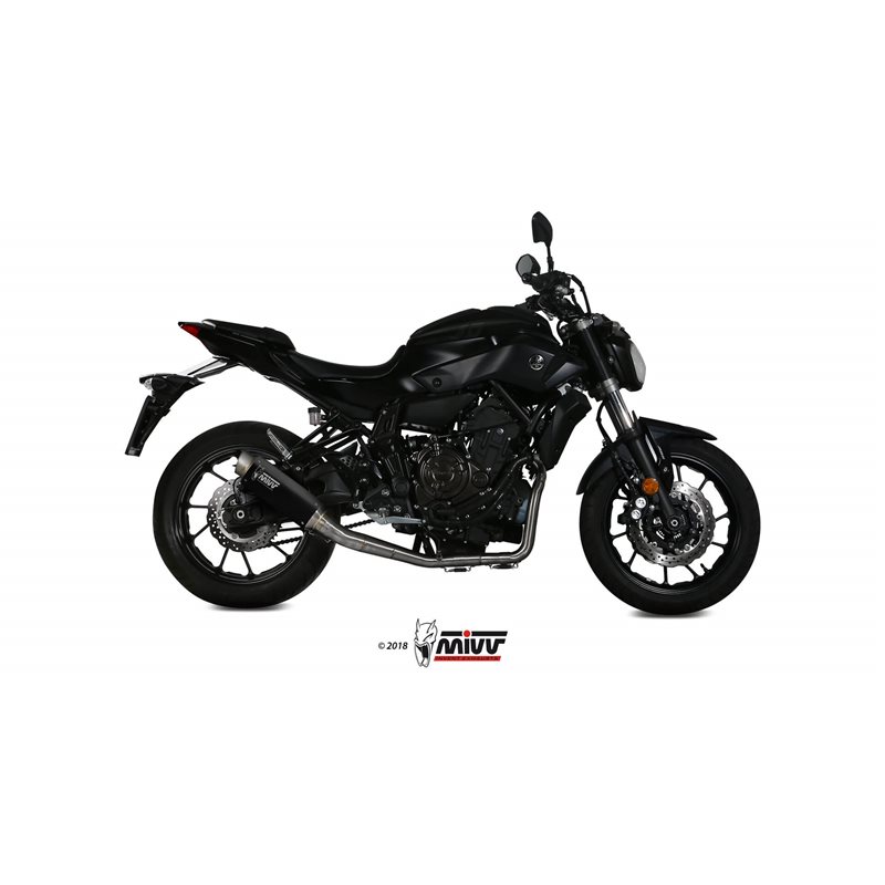 YAMAHA MT-07 2014 GP PRO ALUMINIO NEGRO LINEA COMPLETA 2x1 YAMAHA MT-07 2014 GP PRO ALUMINIO NEGRO LINEA COMPLETA 2x1