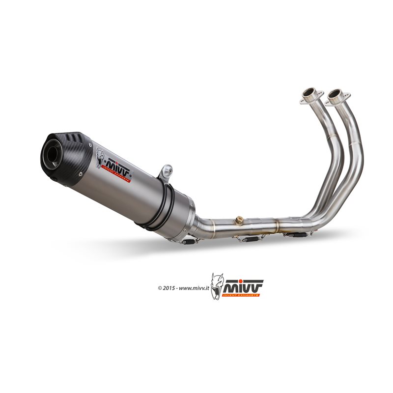 YAMAHA Tracer 700 2016 OVAL TITANIO COPA CARBONO LINEA COMPLETA 2x1 YAMAHA Tracer 700 2016 OVAL TITANIO COPA CARBONO LINEA COMPLETA 2x1