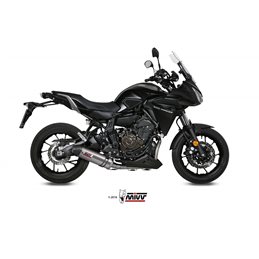YAMAHA Tracer 700 2016  OVAL TITANIO COPA CARBONO LINEA COMPLETA 2x1