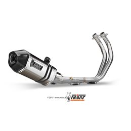 YAMAHA Tracer 700 2016  SPEED EDGE INOX COPA CARBONO LINEA COMPLETA 2x1