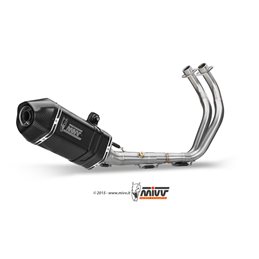 YAMAHA Tracer 700 2016  SPEED EDGE ALUMINIO NEGRO LINEA COMPLETA 2x1