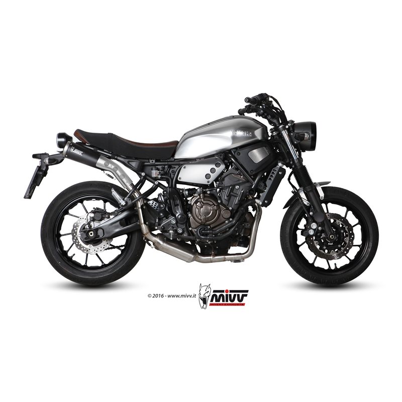 YAMAHA XSR 700 2016 GHIBLI INOX NERO CERAMICO LINEA COMPLETA 2x1 YAMAHA XSR 700 2016 GHIBLI INOX NERO CERAMICO LINEA COMPLETA 2x1