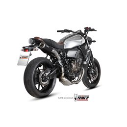 YAMAHA XSR 700 2016  GHIBLI INOX NERO CERAMICO LINEA COMPLETA 2x1