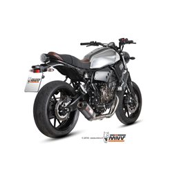 YAMAHA XSR 700 2016  OVAL TITANIO COPA CARBONO LINEA COMPLETA 2x1