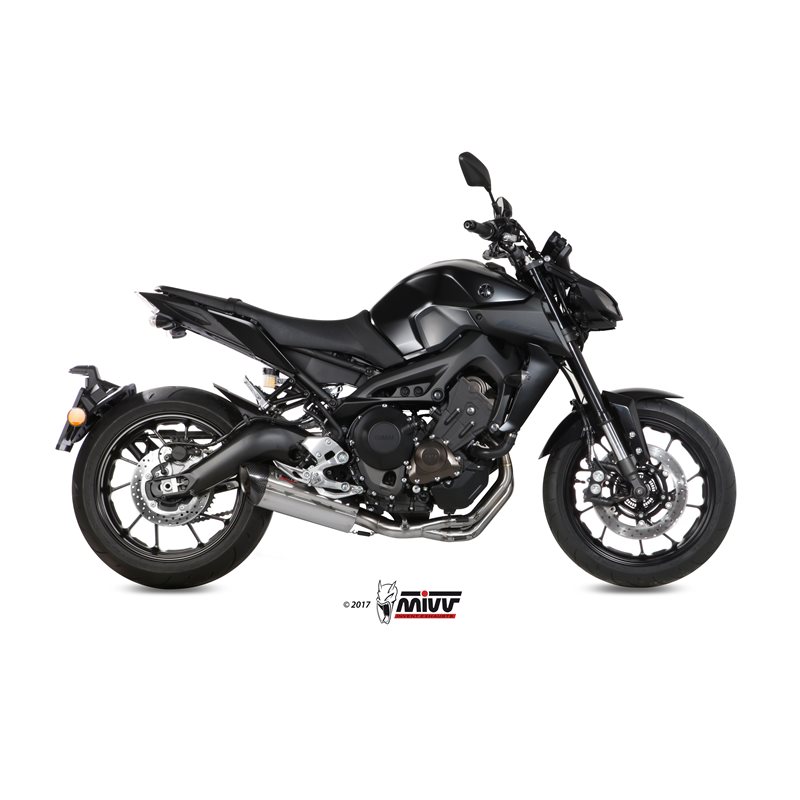 YAMAHA MT-09 2013 SUONO INOX COPA CARBONO LINEA COMPLETA 3x1 YAMAHA MT-09 2013 SUONO INOX COPA CARBONO LINEA COMPLETA 3x1