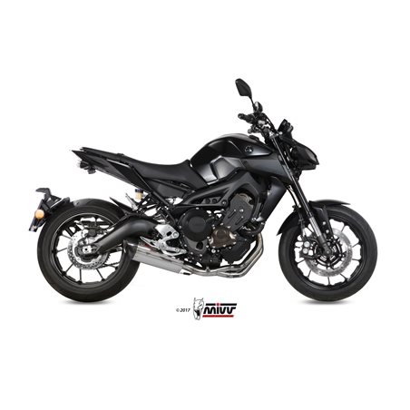 YAMAHA MT-09 2013  SUONO INOX COPA CARBONO LINEA COMPLETA 3x1