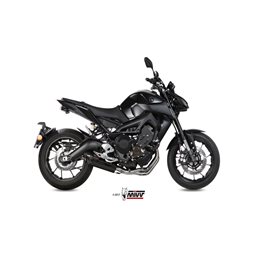 YAMAHA MT-09 2013  SUONO ALUMINIO NEGRO LINEA COMPLETA 3x1