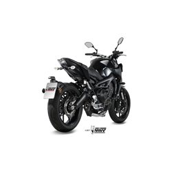 YAMAHA MT-09 2013  SUONO ALUMINIO NEGRO LINEA COMPLETA 3x1