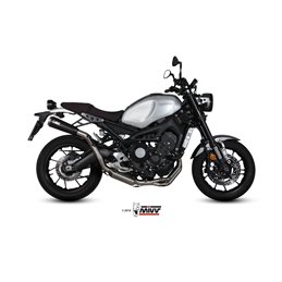 YAMAHA XSR 900 2016  GHIBLI INOX NERO CERAMICO LINEA COMPLETA 3x1