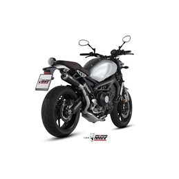 YAMAHA XSR 900 2016  GHIBLI INOX NERO CERAMICO LINEA COMPLETA 3x1