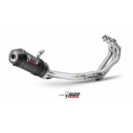 YAMAHA XSR 900 2016  OVAL CARBONO COPA CARBONO LINEA COMPLETA 3x1