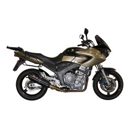 YAMAHA TDM 900 2002  2014 SUONO ALUMINIO NEGRO 2 SILENCIOSOS