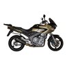 YAMAHA TDM 900 2002  2014 SUONO ALUMINIO NEGRO 2 SILENCIOSOS