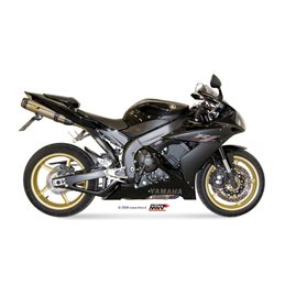 YAMAHA YZF 1000 R1 2004  2006 SUONO INOX COPA CARBONO 2 SILENCIOSOS