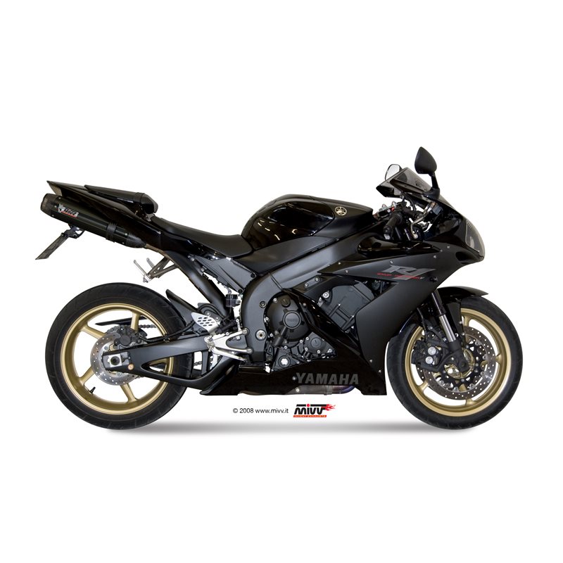 YAMAHA YZF 1000 R1 2004 2006 SUONO ALUMINIO NEGRO 2 SILENCIOSOS YAMAHA YZF 1000 R1 2004 2006 SUONO ALUMINIO NEGRO 2 SILENCIOSOS