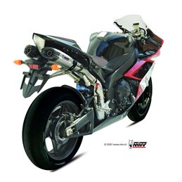 YAMAHA YZF 1000 R1 2007  2008 SUONO INOX COPA CARBONO 2 SILENCIOSOS