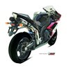 YAMAHA YZF 1000 R1 2007  2008 SUONO INOX COPA CARBONO 2 SILENCIOSOS