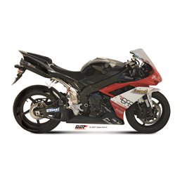 YAMAHA YZF 1000 R1 2007  2008 SUONO ALUMINIO NEGRO 2 SILENCIOSOS