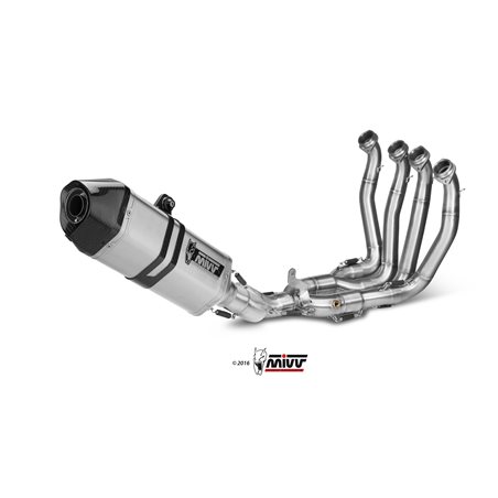 YAMAHA YZF 1000 R1 2015  SPEED EDGE INOXIDABLE LINEA COMPLETA 4x2x1